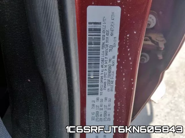 1C6SRFJT6KN605843 фото 2