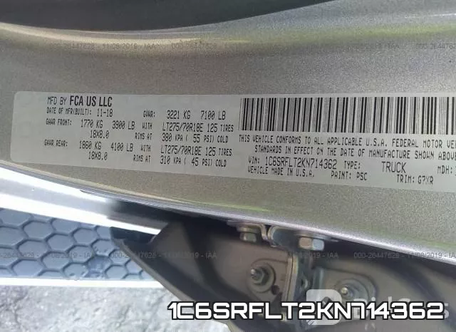 1C6SRFLT2KN714362 фото 10
