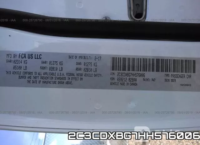 2C3CDXBG7HH576006 фото 10