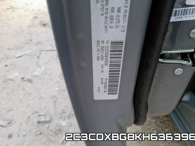2C3CDXBG8KH636396 фото 2
