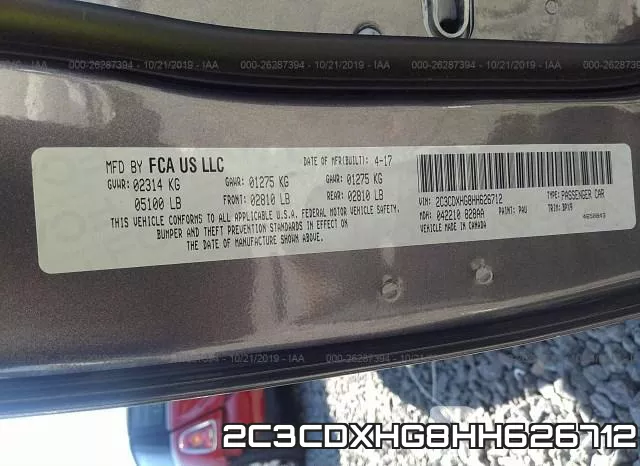 2C3CDXHG8HH626712 фото 10