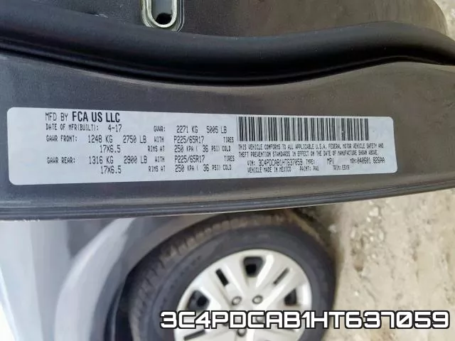 3C4PDCAB1HT637059 фото 2