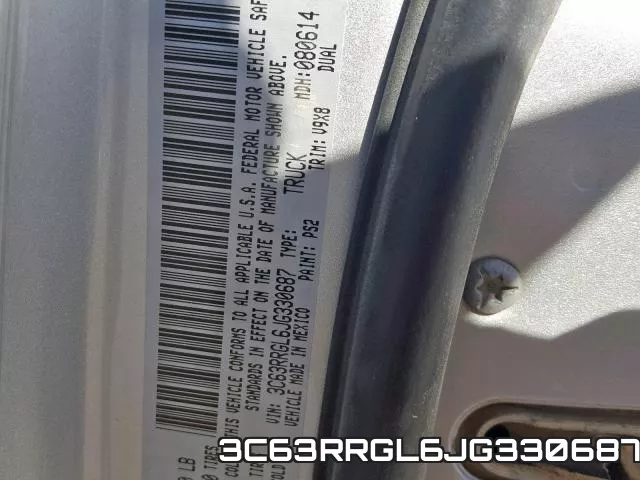 3C63RRGL6JG330687 фото 2
