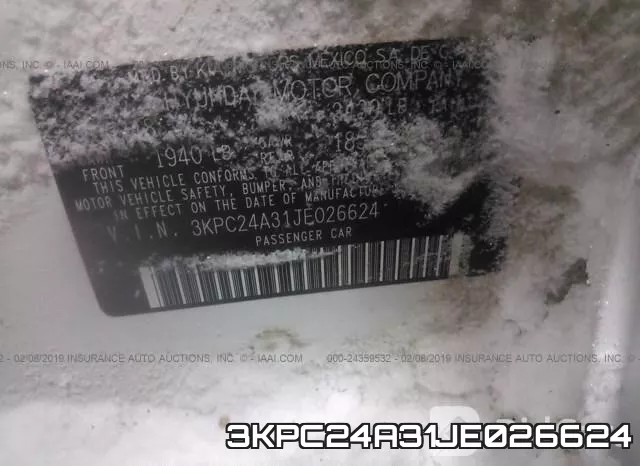 3KPC24A31JE026624 фото 10