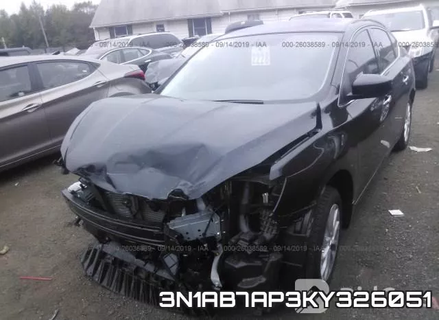 3N1AB7AP3KY326051 фото 3