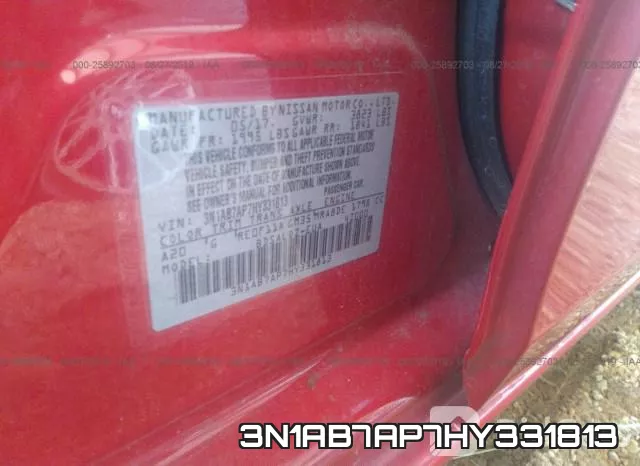 3N1AB7AP7HY331813 фото 10