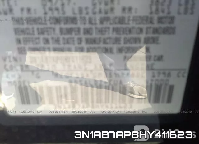 3N1AB7AP8HY411623 фото 10