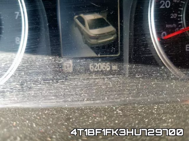 4T1BF1FK3HU729700 фото 9