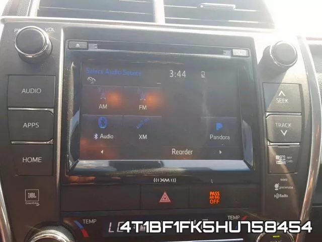 4T1BF1FK5HU758454 фото 9