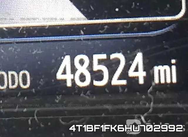 4T1BF1FK6HU702992 фото 8