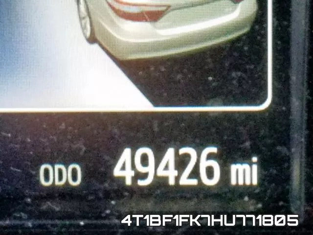 4T1BF1FK7HU771805 фото 9