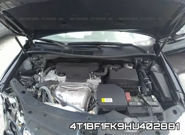 4T1BF1FK9HU402881 фото 2