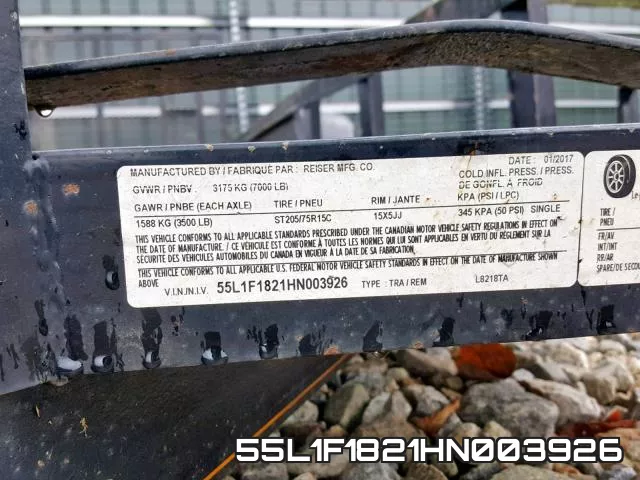 55L1F1821HN003926 фото 2