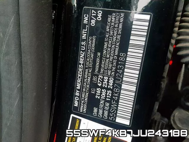 55SWF4KB7JU243188 фото 2