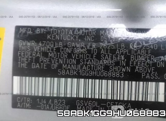 58ABK1GG9HU068883 фото 10
