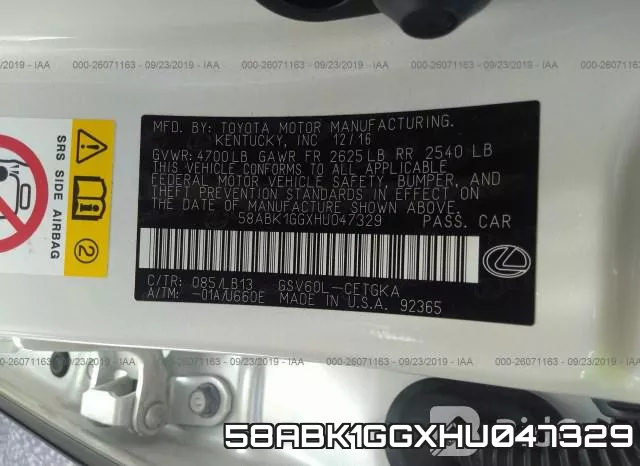 58ABK1GGXHU047329 фото 10