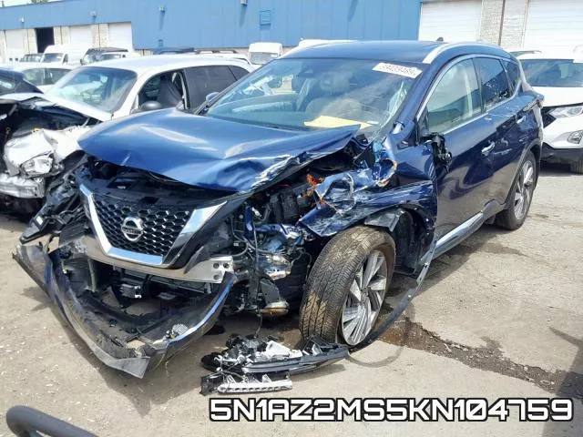 5N1AZ2MS5KN104759 фото 3