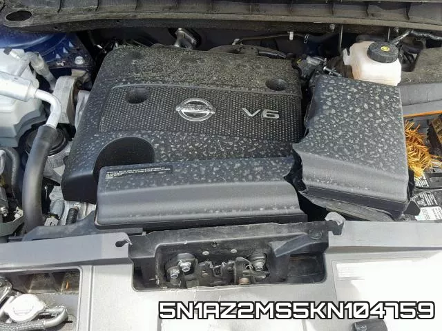 5N1AZ2MS5KN104759 фото 8