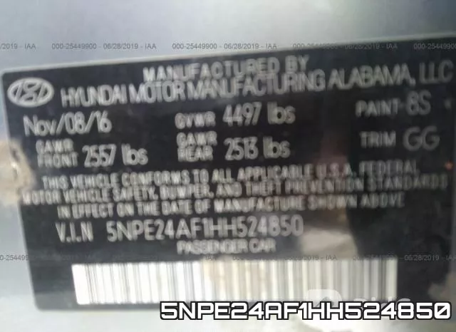 5NPE24AF1HH524850 фото 10