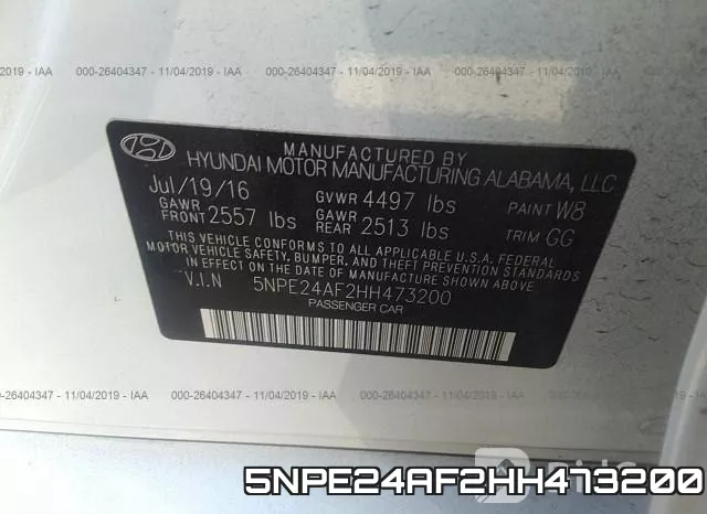 5NPE24AF2HH473200 фото 10