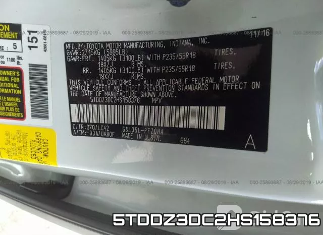5TDDZ3DC2HS158376 фото 10