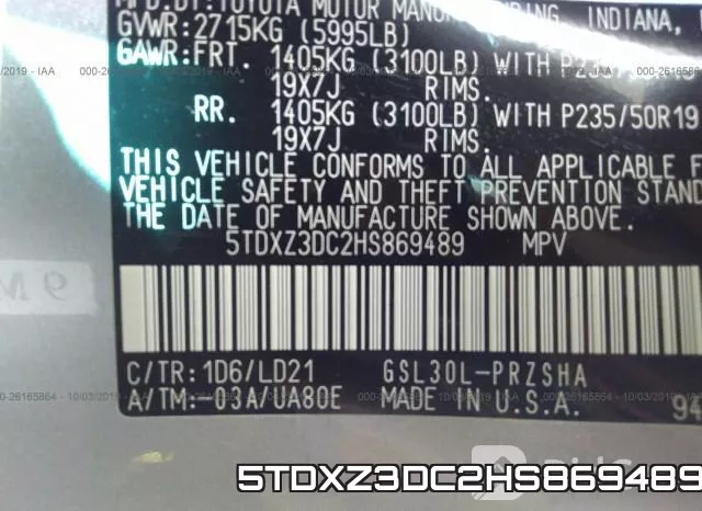 5TDXZ3DC2HS869489 фото 10
