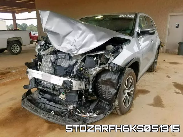 5TDZARFH6KS051315 фото 3