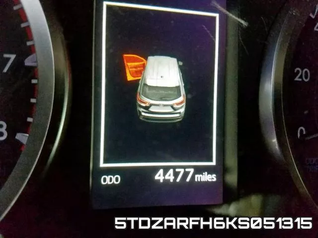 5TDZARFH6KS051315 фото 9