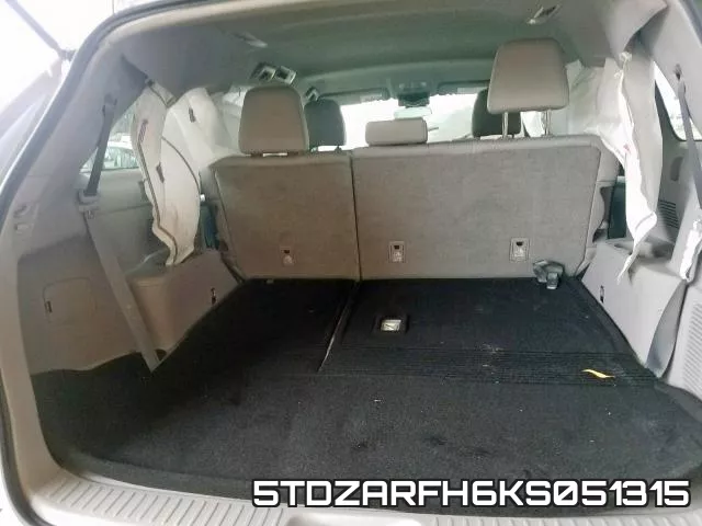5TDZARFH6KS051315 фото 10