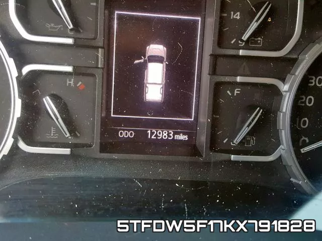 5TFDW5F17KX791828 фото 9