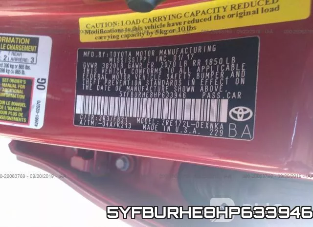 5YFBURHE8HP633946 фото 10