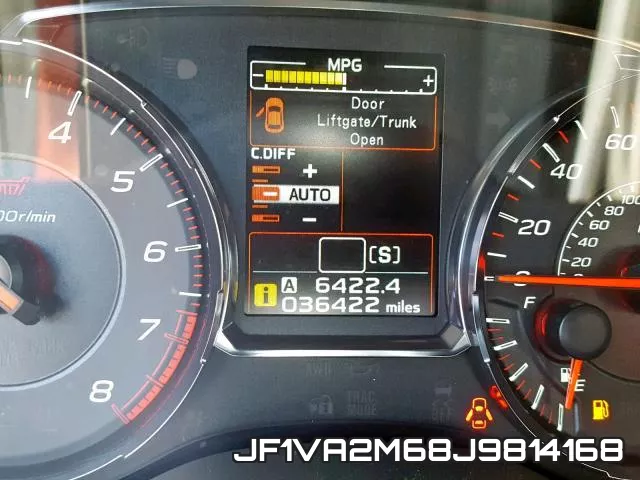 JF1VA2M68J9814168 фото 9