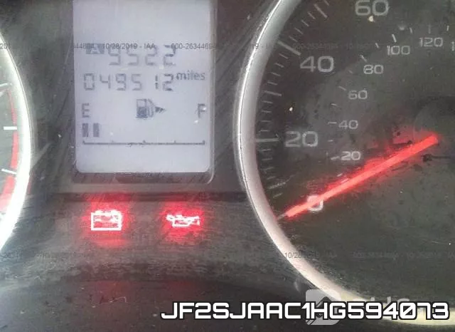 JF2SJAAC1HG594073 фото 8