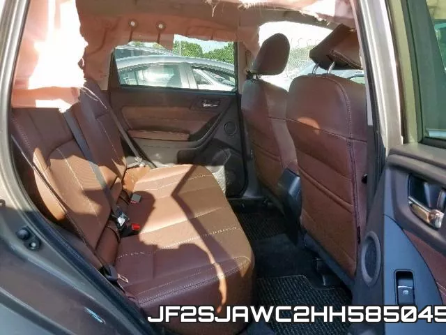 JF2SJAWC2HH585045 фото 7
