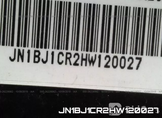 JN1BJ1CR2HW120027 фото 10