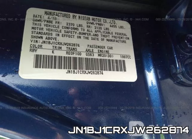 JN1BJ1CRXJW262874 фото 10