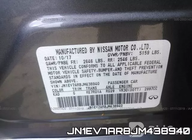 JN1EV7AR8JM438940 фото 10