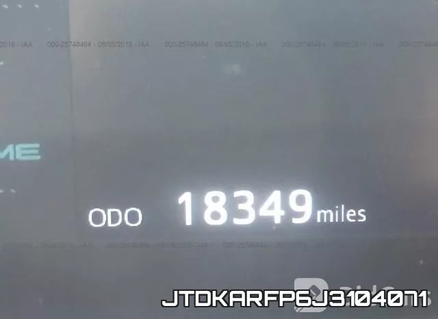 JTDKARFP6J3104071 фото 8