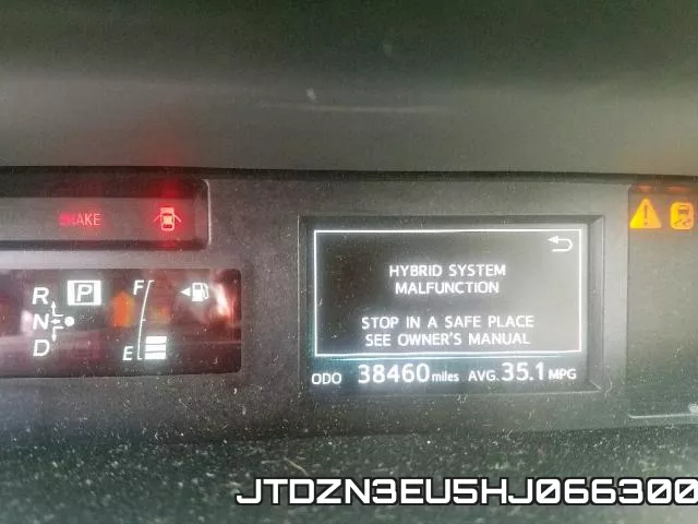 JTDZN3EU5HJ066300 фото 9