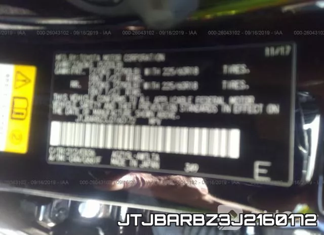 JTJBARBZ3J2160172 фото 10