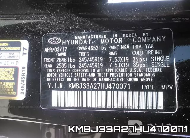 KM8J33A27HU470071 фото 10