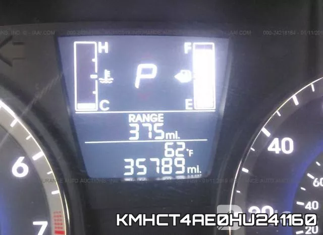 KMHCT4AE0HU241160 фото 8