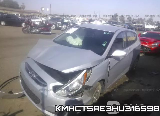 KMHCT5AE3HU316598 фото 3