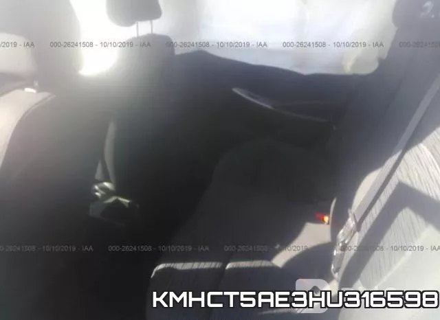 KMHCT5AE3HU316598 фото 9