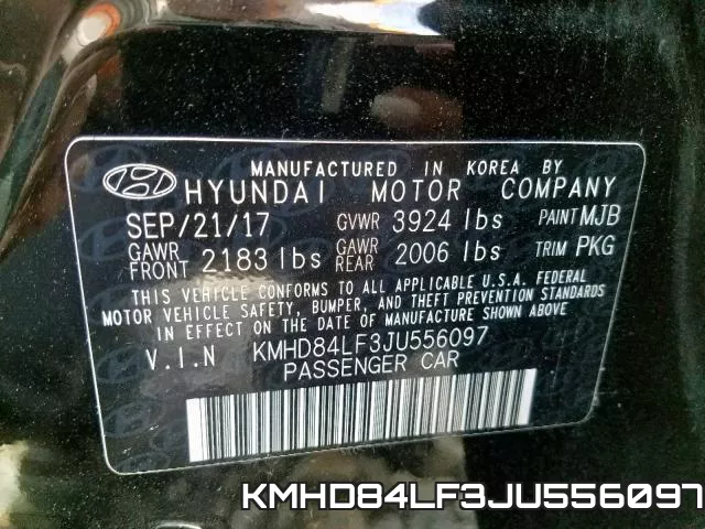 KMHD84LF3JU556097 фото 2