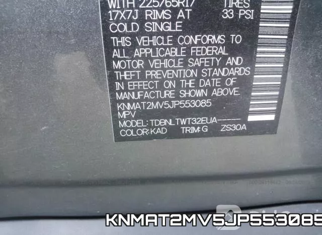 KNMAT2MV5JP553085 фото 10