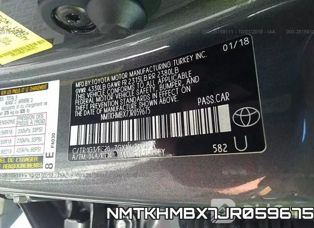 NMTKHMBX7JR059675 фото 10
