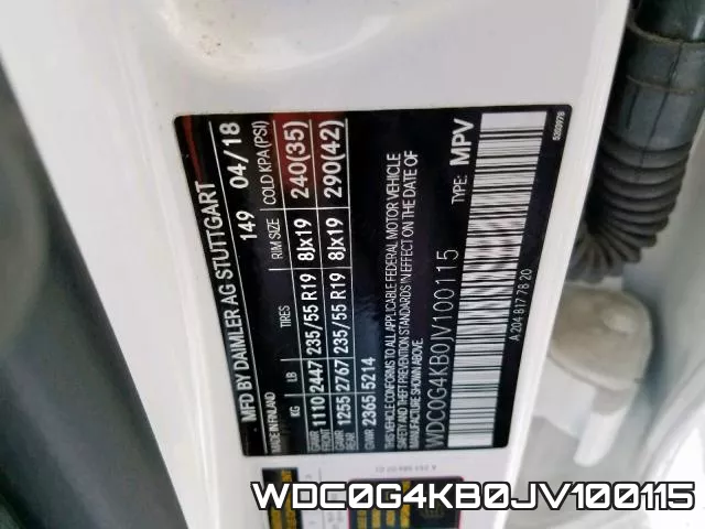 WDC0G4KB0JV100115 фото 2
