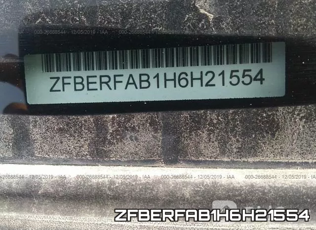 ZFBERFAB1H6H21554 фото 10
