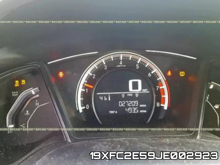 19XFC2E59JE002923 фото 9